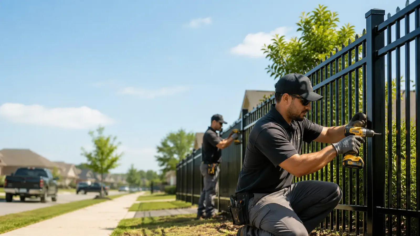 Metal Fence Installation in Chase, KS